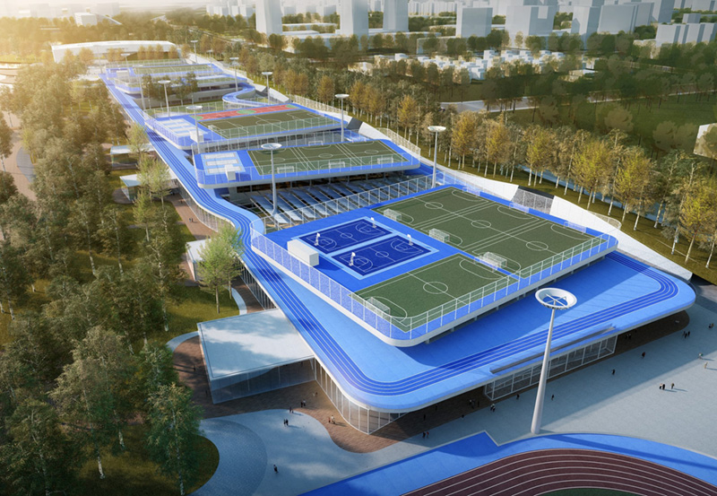Beijing Sports Center of Future Science and Technology City