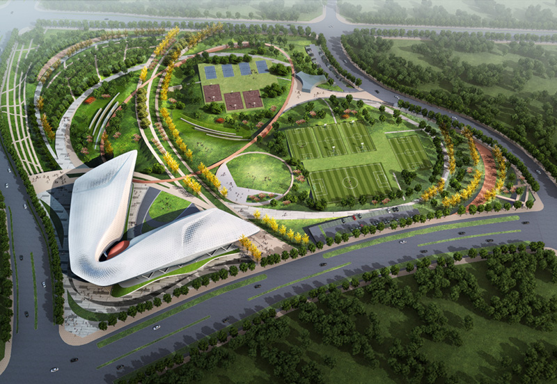 Xi'an Qujiang City Sports Park