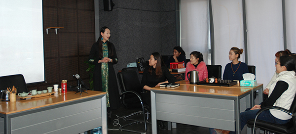 Tea Art Lecture on Women's Day 2016