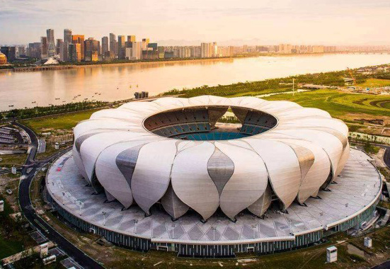 Hangzhou Olympic Sports Expo Center Stadium and Tennis Hall (Big and Small Lotus)