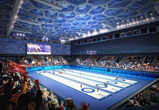 Water Cube Winter Olympics Curling Stadium Renovation