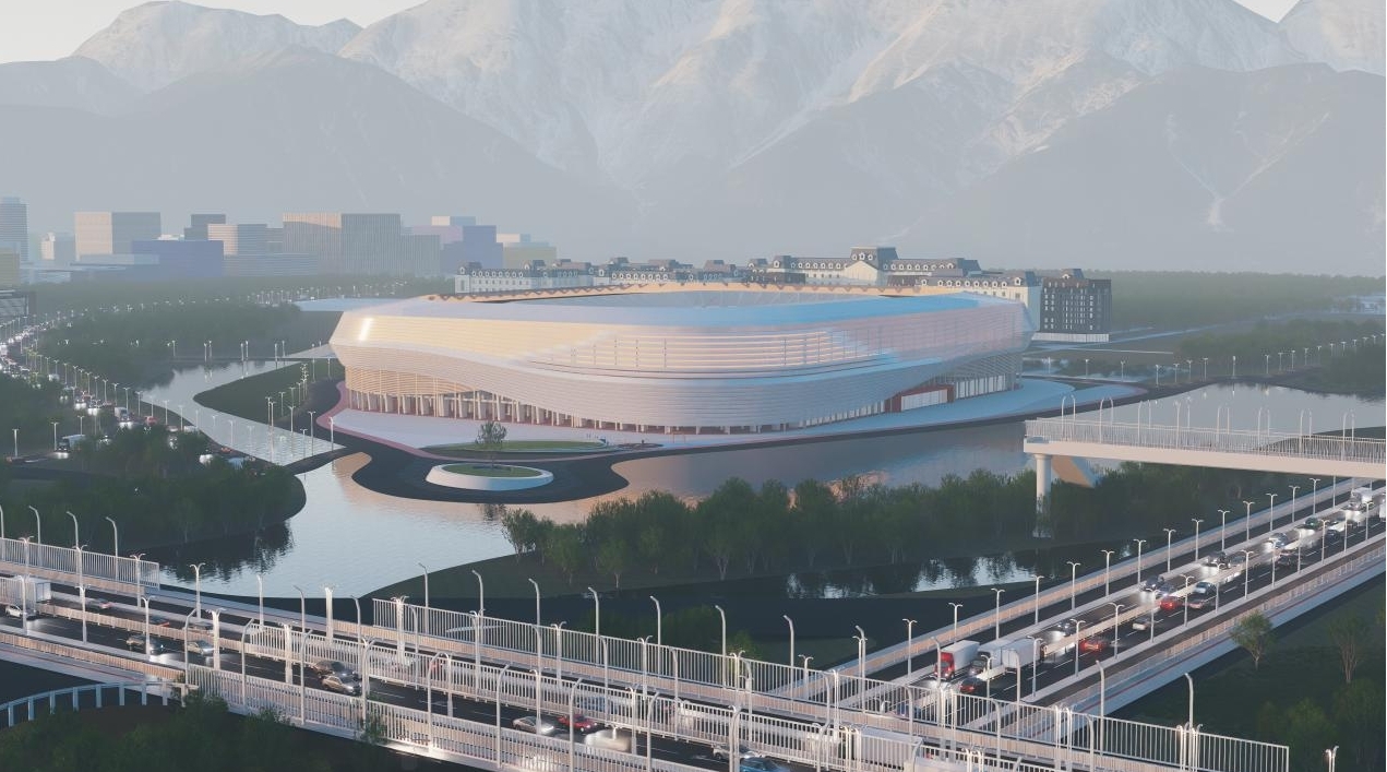 Pan China Sports successfully contracted the sports technology integration of Tajikistan Stadium Project, responding to the national the Belt and Road international strategy